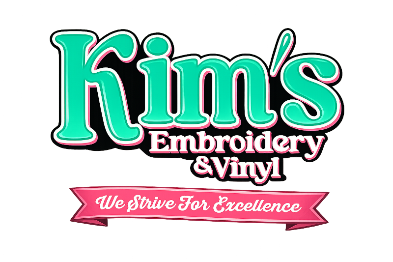 Kim’s Embroidery & Vinyl Logo
